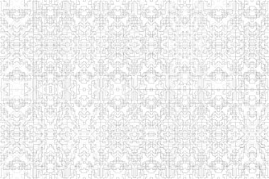 Soyut arkaplan. Monokrom dokusu. Beyaz arkaplanda siyah beyaz çizgiler.