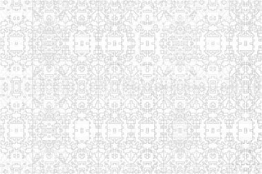 Soyut arkaplan. Monokrom dokusu. Beyaz arkaplanda siyah beyaz çizgiler.