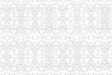 Soyut arkaplan. Monokrom dokusu. Beyaz arkaplanda siyah beyaz çizgiler.