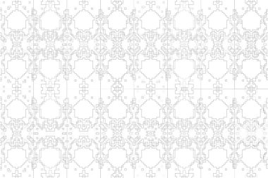 Soyut arkaplan. Monokrom dokusu. Beyaz arkaplanda siyah beyaz çizgiler.