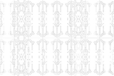 Soyut arkaplan. Monokrom dokusu. Beyaz arkaplanda siyah beyaz çizgiler.