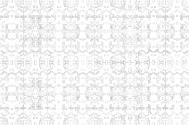 Soyut arkaplan. Monokrom dokusu. Beyaz arkaplanda siyah beyaz çizgiler.