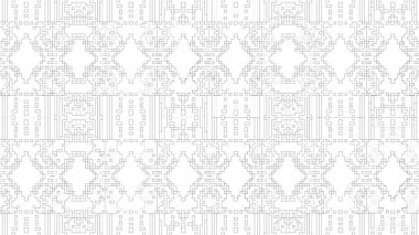 Soyut arkaplan. Monokrom dokusu. Beyaz arkaplanda siyah beyaz çizgiler.