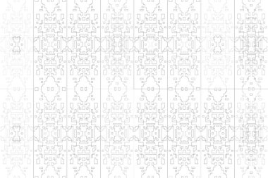 Soyut arkaplan. Monokrom dokusu. Beyaz arkaplanda siyah beyaz çizgiler.