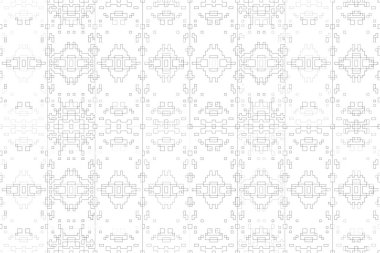 Soyut arkaplan. Monokrom dokusu. Beyaz arkaplanda siyah beyaz çizgiler.