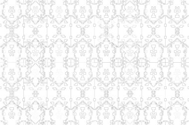 Soyut arkaplan. Monokrom dokusu. Beyaz arkaplanda siyah beyaz çizgiler.