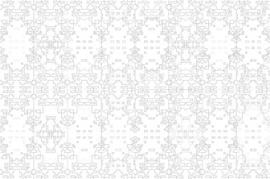 Soyut arkaplan. Monokrom dokusu. Beyaz arkaplanda siyah beyaz çizgiler.