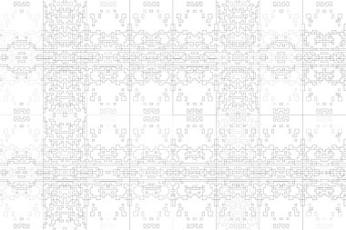 Soyut arkaplan. Monokrom dokusu. Beyaz arkaplanda siyah beyaz çizgiler.