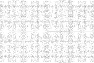 Soyut arkaplan. Monokrom dokusu. Beyaz arkaplanda siyah beyaz çizgiler.