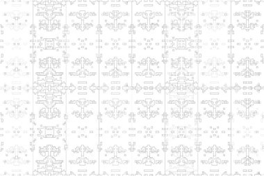 Soyut arkaplan. Monokrom dokusu. Beyaz arkaplanda siyah beyaz çizgiler.