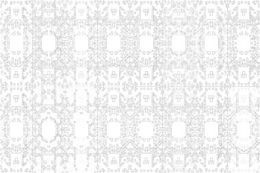 Soyut arkaplan. Monokrom dokusu. Beyaz arkaplanda siyah beyaz çizgiler.