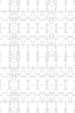 Soyut arkaplan. Monokrom dokusu. Beyaz arkaplanda siyah beyaz çizgiler.