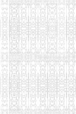 Soyut arkaplan. Monokrom dokusu. Beyaz arkaplanda siyah beyaz çizgiler.