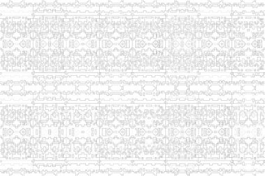 Soyut arkaplan. Monokrom dokusu. Beyaz arkaplanda siyah beyaz çizgiler.