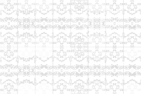 Абстрактный Фон Монохромная Текстура Черно Белые Линии Белом Фоне — стоковое фото