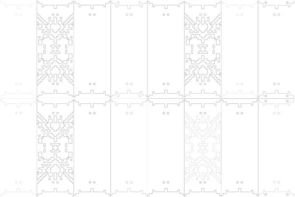 Sfondo Astratto Struttura Monocromatica Linee Bianco Nero Sfondo Bianco — Foto Stock