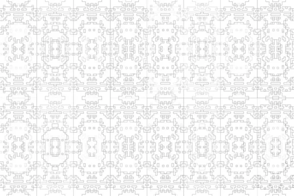 Soyut arkaplan. Monokrom dokusu. Beyaz arkaplanda siyah beyaz çizgiler.