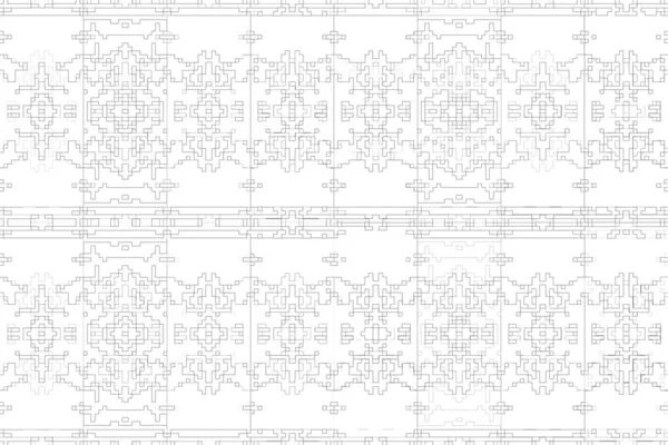 Soyut arkaplan. Monokrom dokusu. Beyaz arkaplanda siyah beyaz çizgiler.