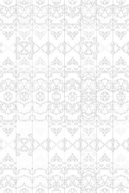 Soyut arkaplan. Monokrom dokusu. Beyaz arkaplanda siyah beyaz çizgiler.