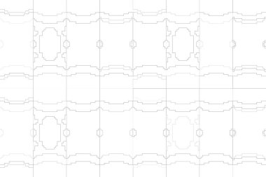 Soyut arkaplan. Monokrom dokusu. Beyaz arkaplanda siyah beyaz çizgiler.