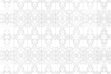 Soyut arkaplan. Monokrom dokusu. Beyaz arkaplanda siyah beyaz çizgiler.