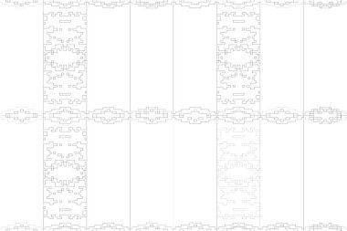 Soyut arkaplan. Monokrom dokusu. Beyaz arkaplanda siyah beyaz çizgiler.