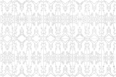 Soyut arkaplan. Monokrom dokusu. Beyaz arkaplanda siyah beyaz çizgiler.