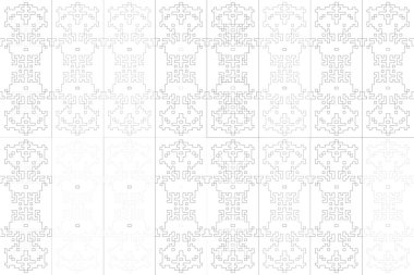 Soyut arkaplan. Monokrom dokusu. Beyaz arkaplanda siyah beyaz çizgiler.