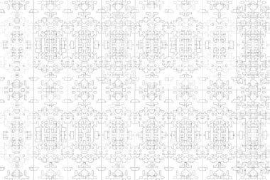 Soyut arkaplan. Monokrom dokusu. Beyaz arkaplanda siyah beyaz çizgiler.