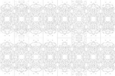 Soyut arkaplan. Monokrom dokusu. Beyaz arkaplanda siyah beyaz çizgiler.