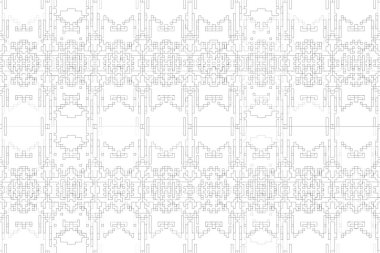 Soyut arkaplan. Monokrom dokusu. Beyaz arkaplanda siyah beyaz çizgiler.