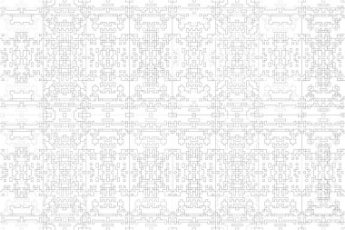 Soyut arkaplan. Monokrom dokusu. Beyaz arkaplanda siyah beyaz çizgiler.