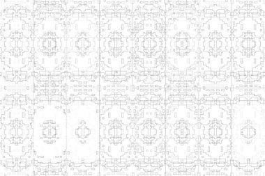 Soyut arkaplan. Monokrom dokusu. Beyaz arkaplanda siyah beyaz çizgiler.