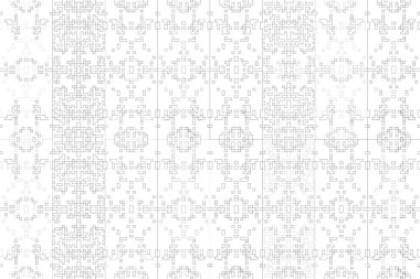 Soyut arkaplan. Monokrom dokusu. Beyaz arkaplanda siyah beyaz çizgiler.