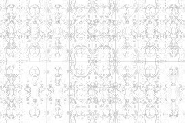 Soyut arkaplan. Monokrom dokusu. Beyaz arkaplanda siyah beyaz çizgiler.