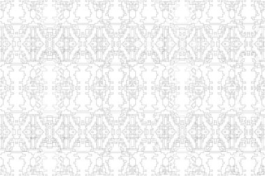 Soyut arkaplan. Monokrom dokusu. Beyaz arkaplanda siyah beyaz çizgiler.