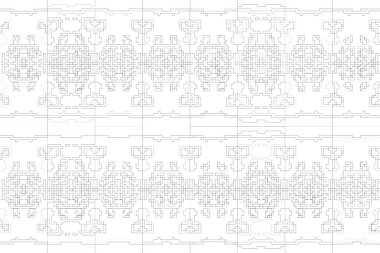 Soyut arkaplan. Monokrom dokusu. Beyaz arkaplanda siyah beyaz çizgiler.