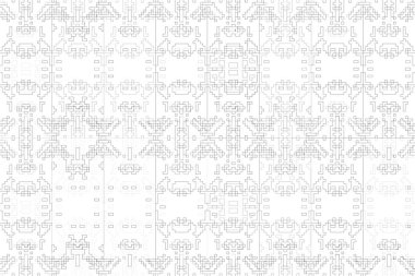 Soyut arkaplan. Monokrom dokusu. Beyaz arkaplanda siyah beyaz çizgiler.