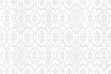 Soyut arkaplan. Monokrom dokusu. Beyaz arkaplanda siyah beyaz çizgiler.