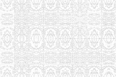 Soyut arkaplan. Monokrom dokusu. Beyaz arkaplanda siyah beyaz çizgiler.