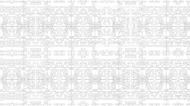 Soyut arkaplan. Monokrom dokusu. Beyaz arkaplanda siyah beyaz çizgiler.