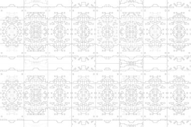 Soyut arkaplan. Monokrom dokusu. Beyaz arkaplanda siyah beyaz çizgiler.