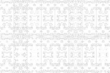 Soyut arkaplan. Monokrom dokusu. Beyaz arkaplanda siyah beyaz çizgiler.