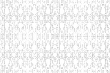 Soyut arkaplan. Monokrom dokusu. Beyaz arkaplanda siyah beyaz çizgiler.