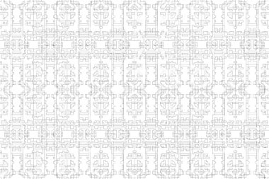 Soyut arkaplan. Monokrom dokusu. Beyaz arkaplanda siyah beyaz çizgiler.