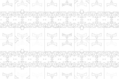 Soyut arkaplan. Monokrom dokusu. Beyaz arkaplanda siyah beyaz çizgiler.