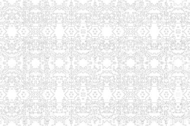 Soyut arkaplan. Monokrom dokusu. Beyaz arkaplanda siyah beyaz çizgiler.