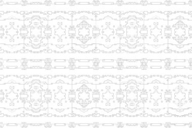 Soyut arkaplan. Monokrom dokusu. Beyaz arkaplanda siyah beyaz çizgiler.