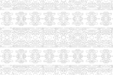 Soyut arkaplan. Monokrom dokusu. Beyaz arkaplanda siyah beyaz çizgiler.