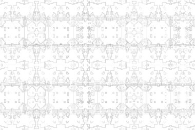 Soyut arkaplan. Monokrom dokusu. Beyaz arkaplanda siyah beyaz çizgiler.